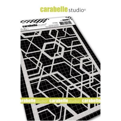 Carabelle Studio Texture Stencil - Hexagonal Pattern